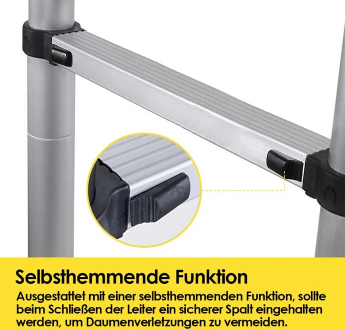 Aluminium Teleskopleiter 6 meter - Image 6